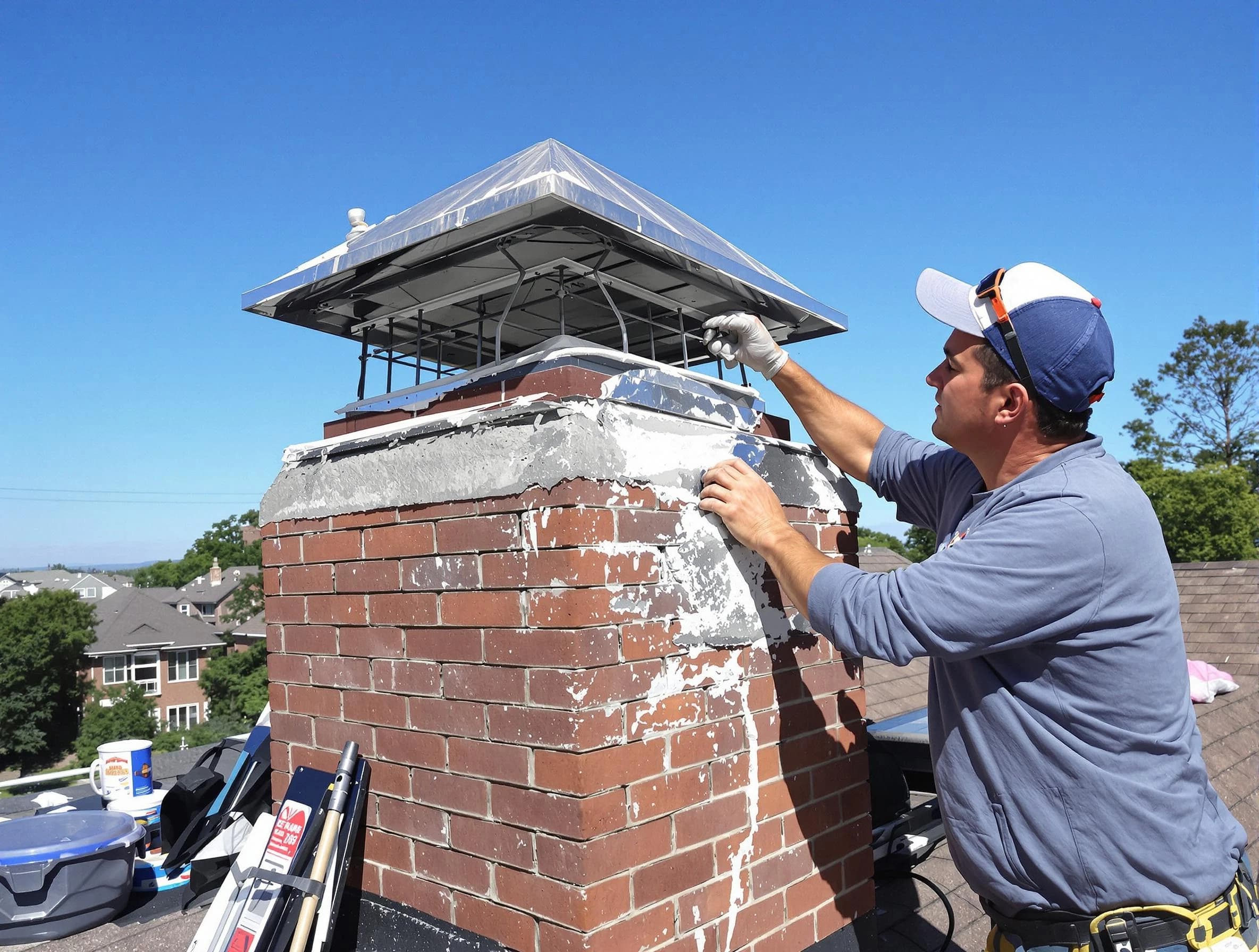 Chimney Crown Services service in Forest Hills, TN